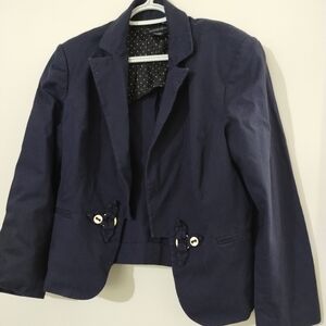 Boston Proper Midnight Blue Blazer